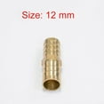 thumbnail image 1 of Brass Straight Hose Pipe Fitting Equal Barb 6, 8, 10, 12Mm Gas Copper Barbed Coupler Connector Reducing Reducer Adapter Parts, 1 of 9