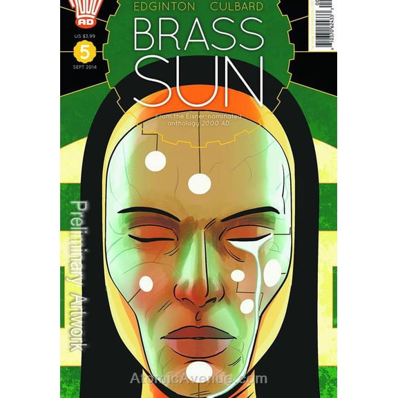 Brass Sun #5 VF ; Rebellion Comic Book