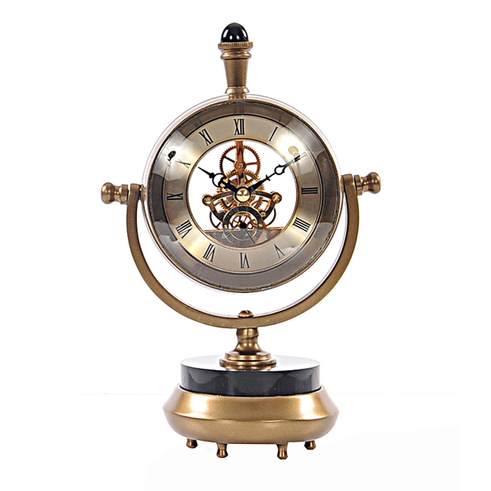 Brass Table Clock - Walmart.com