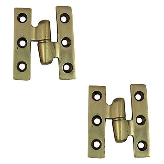 Brass Take Apart Knuckle Hinge (2032KB-R - 1" x 2", Right)