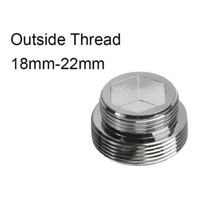 Brass Tap Aerator Connector Outside Thread Kitchen Faucet Water Saving