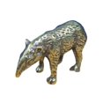 thumbnail image 1 of Brass Tapir Figurine Solid Statue Animal Figurines Toys Home Desktop Decoration, 1 of 4