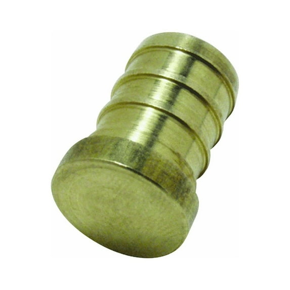 Cash Acme Brass Test Plug - Easy Installation - 3/8 In. Barb
