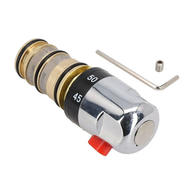 Brass Thermostatic Bath Mixer Shower Tap Replacement Cartridge Valve Handle