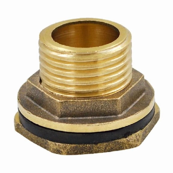 Brass Threaded Connector For Water Tanks Rain Barrels Bucket Easy Installation Water Tap Connector