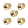 thumbnail image 1 of Brass Threaded Pipe Fitting G1/4 Male x G1/8 Female Hex Bushing Adapter 5 pcs, 1 of 3