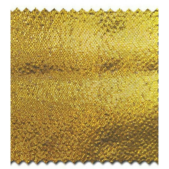 Brass Tissue Lamé Fabric
