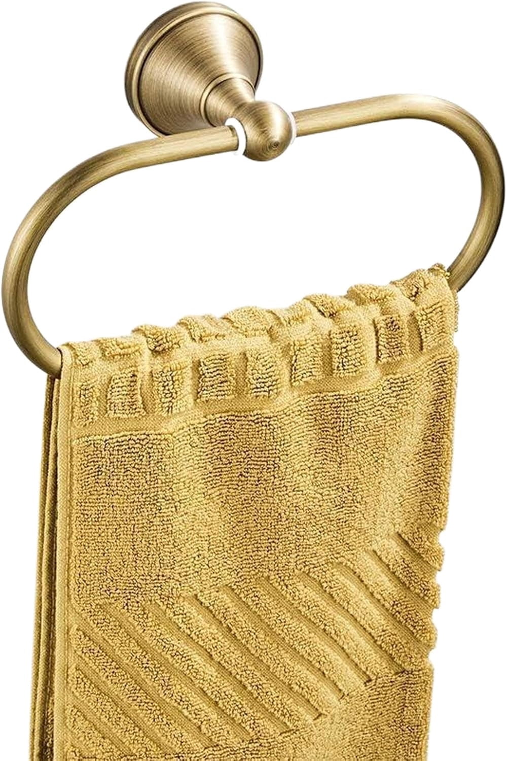 Brass Towel Ring,Antique Hand Towel Holder,Bathroom Antique Brass ...