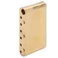 thumbnail image 1 of Brass Tremolo Block Single Rock System 74mm Suitable for Fender/SQ/CV Guitar Bridge, 1 of 8