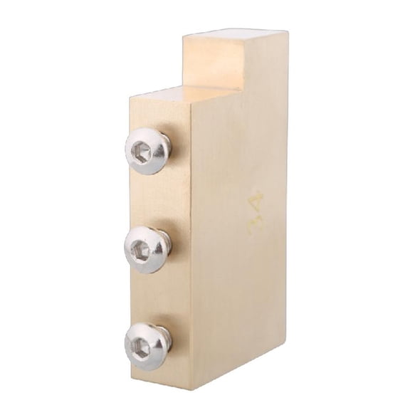 Brass Tremolo Block for Standard Styles Locking Tremolo Bridge Electric Guitar, 32/34/37/42mm Tall Tremolo Block