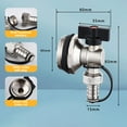 thumbnail image 1 of Brass Underfloor Heating Distributor Valve Heating Radiator Water Heater Valve, 1 of 9