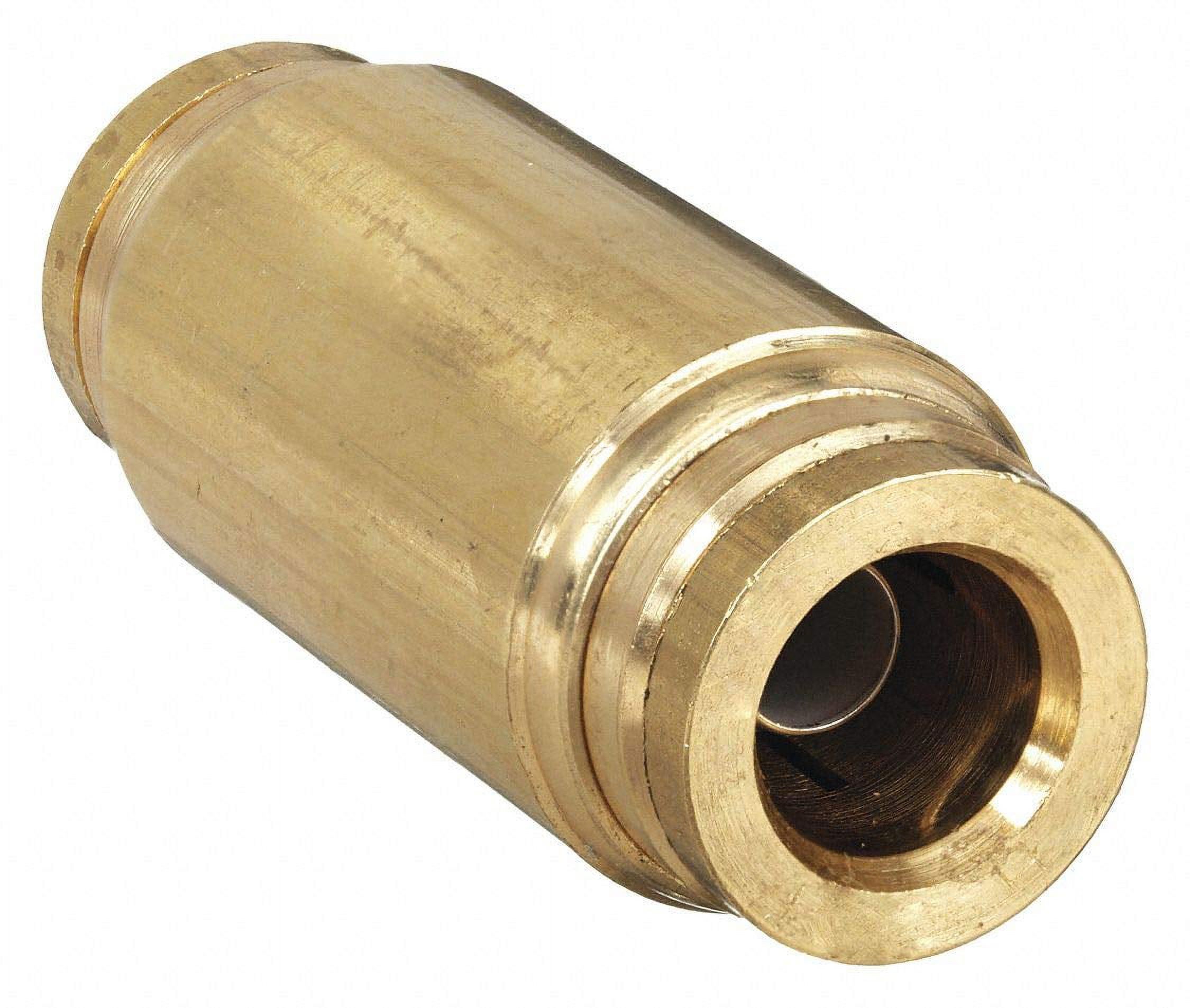 Brass Union Prestomatic Fitting, 1/2" PushtoConnect Tube x 1/2" Push