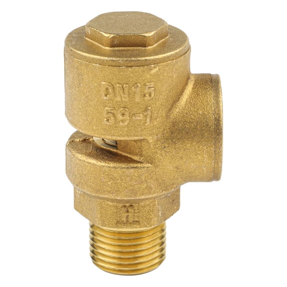 Brass Vacuum Breaker Valve Dn15 For Wide Temperature Range And Suction Control