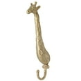 thumbnail image 1 of Brass Wall Hook - Gloria Giraffe - Pair, 1 of 1