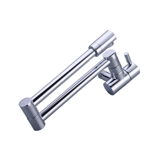 Brass Wall Mounted Kitchen Faucets Pot Filler Taps Swivel Folding Retractable Rotary Stretch Basin Faucet Sink Tap