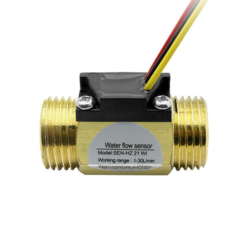 Water Flow Sensor Small Brass Water Flow Sensor for Effective Water Management in Your ...