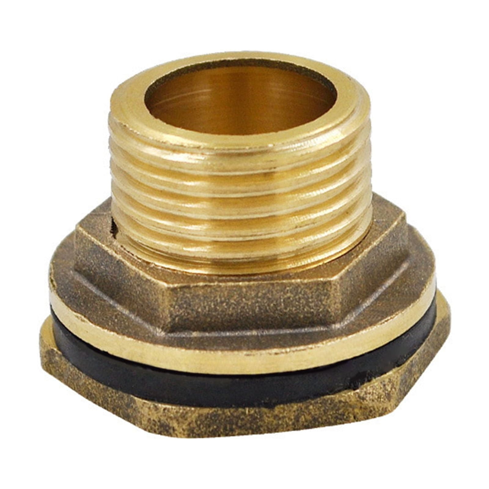 Brass Water Tanks Adapter With Threaded Connection For Container Rain ...