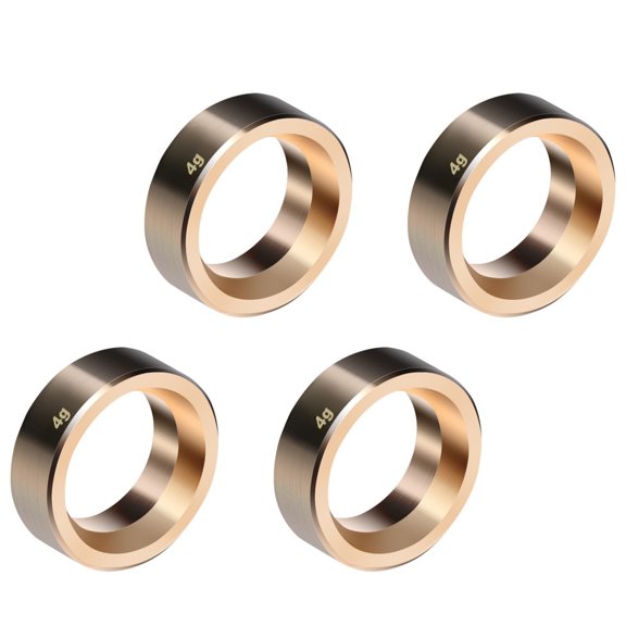 Brass Wheel Weights for Remote Control Crawlers Wheels Aimed at Increasing Stability on Rough Terrains