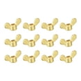 thumbnail image 1 of Brass Wing Nuts, M5 Butterfly Nut Hand Twist Tighten Fasteners 12Pack, 1 of 5