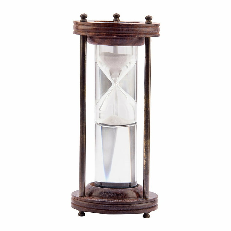 Brass Nautical Ships 5 Minute Sand Timer Hour Glass Brass Nautical Ships 5 Minute Sand Timer Hour Glass