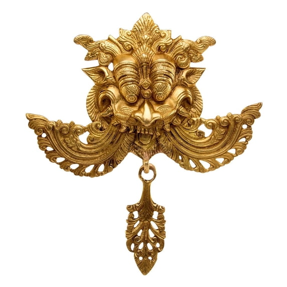 Azar Raksha Brass World Brass Najar Raksha Kavach for Home Shop Office Nazar Battu ...