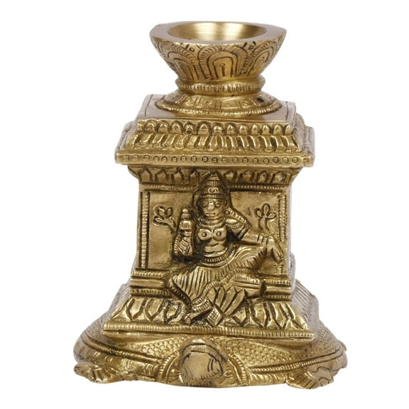 Brass World Tulsi Kyara Tortoise Agarbatti Dhoop Dani Loban Burner Brass Idol Statue for Home Dcor Mandir Temple Gift Showpiece.