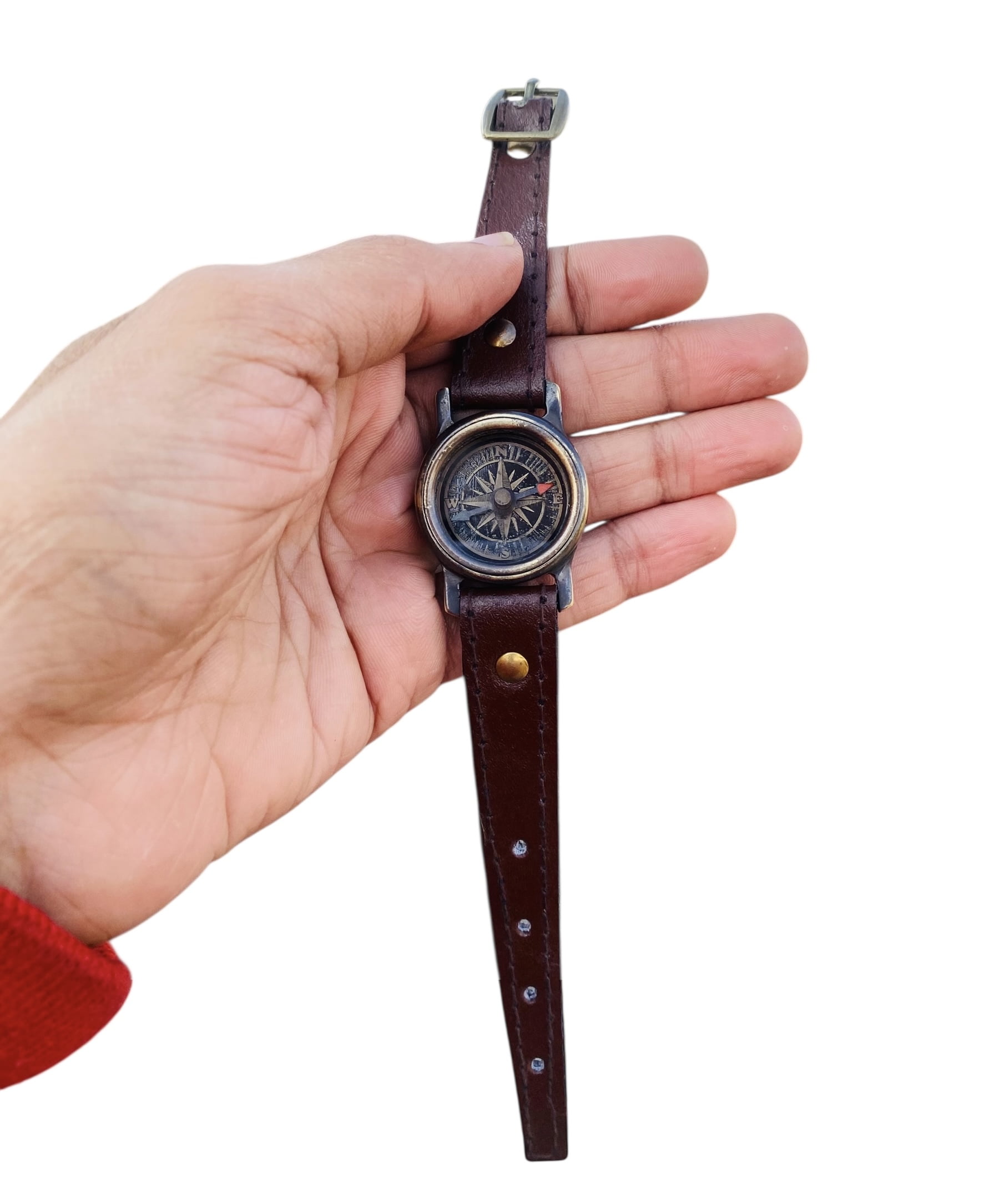 Brass Wrist Compass Handmade ,For Her , Christmas , New Year Gift