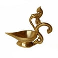 thumbnail image 1 of Brass made hand carved aarti Diya/Oil lampc, 1 of 1