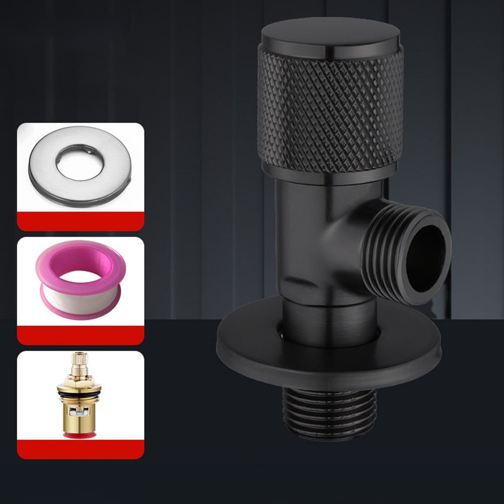 Brass water inlet valve bathroom outlet valve G1/2 basin sink water