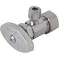 thumbnail image 1 of BrassCraft 1/2 in. Compression Inlet X 1/4 in. Compression Outlet Multi-Turn Angle Valve, Grey, 1 of 2