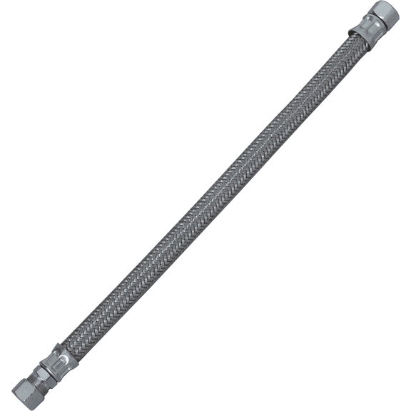 BrassCraft 3/8 In. Compression x 3/8 In. Compression Faucet Connector - Single Pack  Residential Use, Standard Application