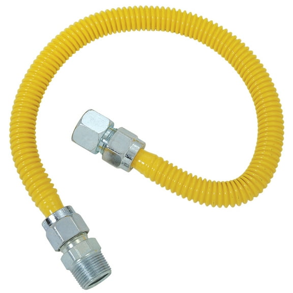 BrassCraft CSSC21-36P 36" Stainless Steel Gas Range Connector