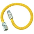 thumbnail image 1 of BrassCraft CSSD54-36P 36" Stainless Steel Gas Heater Connector, 1 of 2
