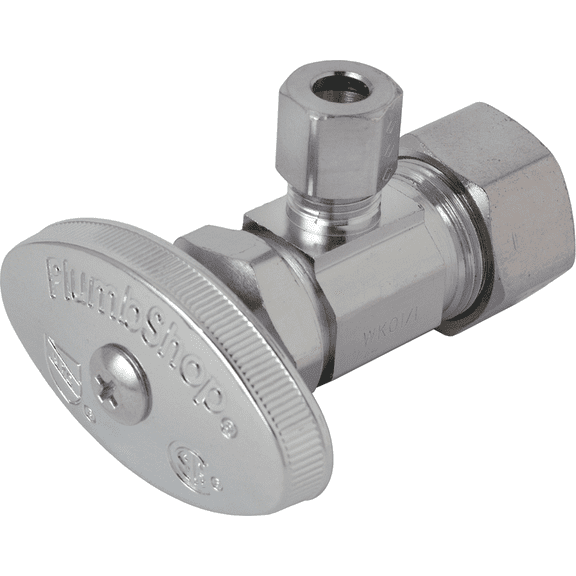 BrassCraft Compression Angle Valve - Pack of 2 Residential Use, Standard Application