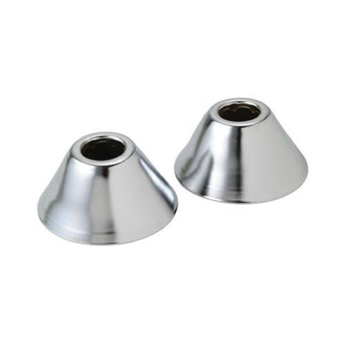 BrassCraft Chrome 3/4" Deep Pipe Cover Escutcheon Set