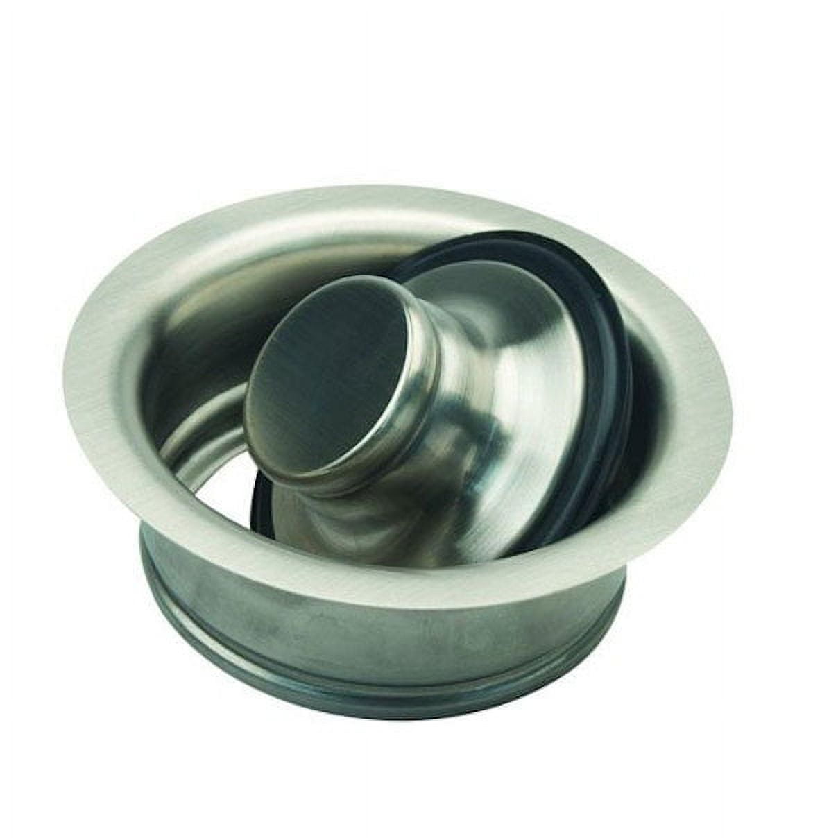 BrassCraft  NS 3-1/2" Garbage Disposal Flange and Stopper Kit in Satin Nickel