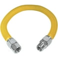 thumbnail image 1 of ProCoat Gas Connector CSSB1412-36 - ProCoat Coated Stainless Steel - 7/8 In. x 3/4 In. x 36 In., 1 of 2