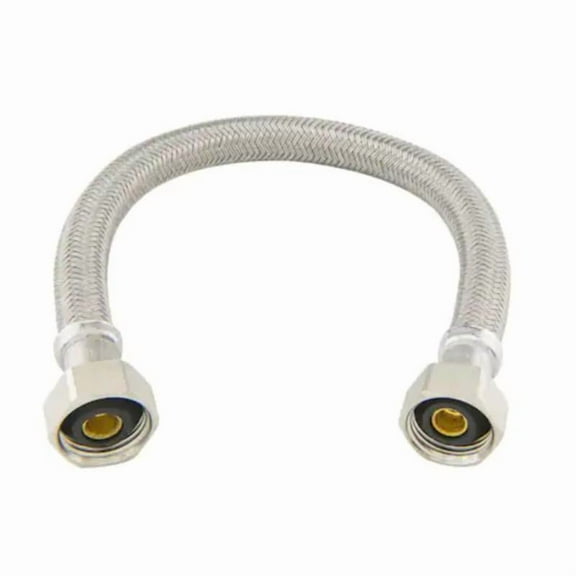 BrassCraft Speedi Plumb Plus 1/2 in. FIP pc X 1/2 in. D FIP 12 in. Polymer Faucet Supply Line