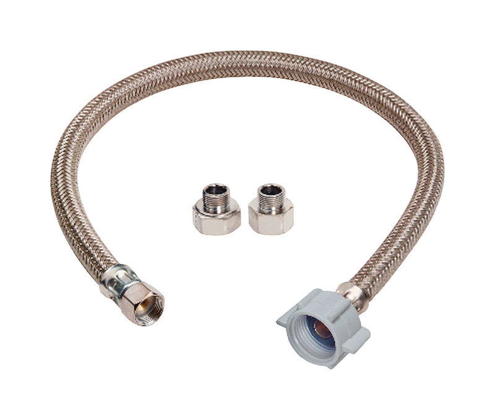 BrassCraft Speedi Plumb Plus 3/8 in. Compression pc X 1/2 in. D FIP 12 in. Brass Faucet Supply
