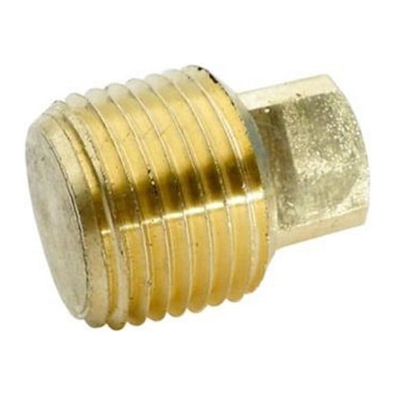 BrassFittings 1018 0.5" Pipe Plug Square Head 109F