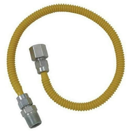 Brasscraft CSSL54-60 Gas Dryer and Water Heater Flex-Lines