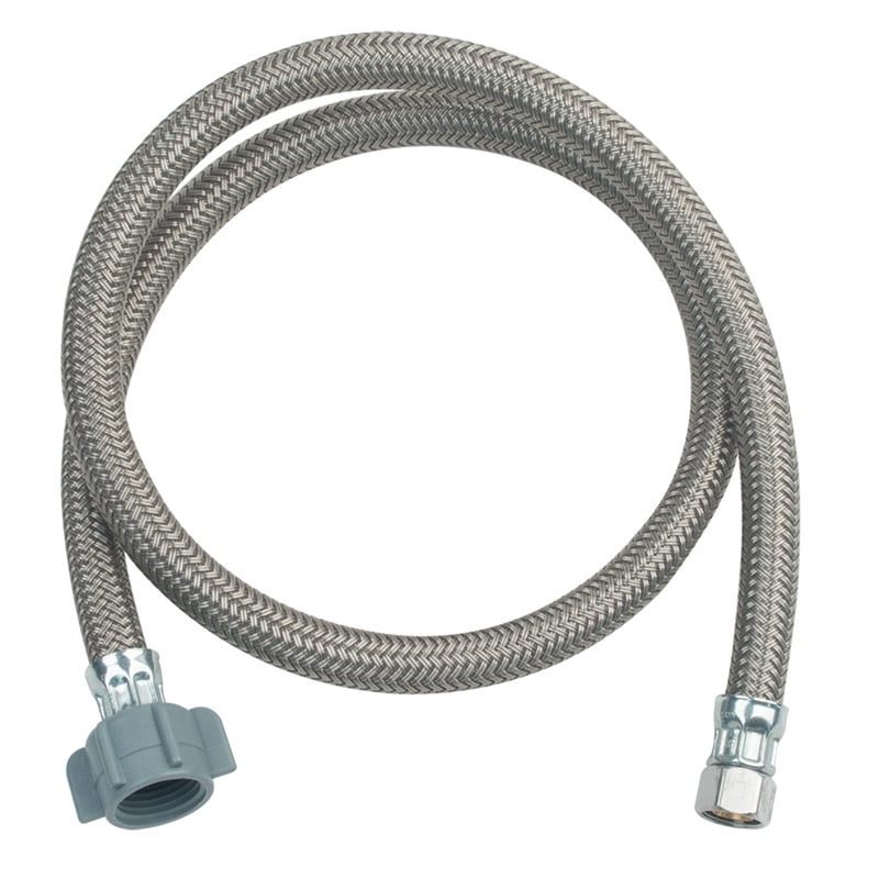 Flexible Braided Polymer Faucet Supply Line, 3/8" x 36"