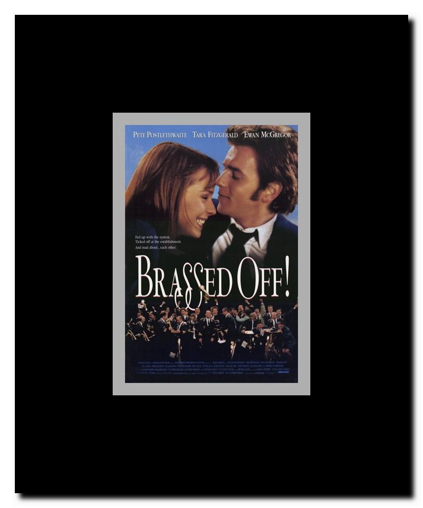 Brassed Off Framed Movie Poster