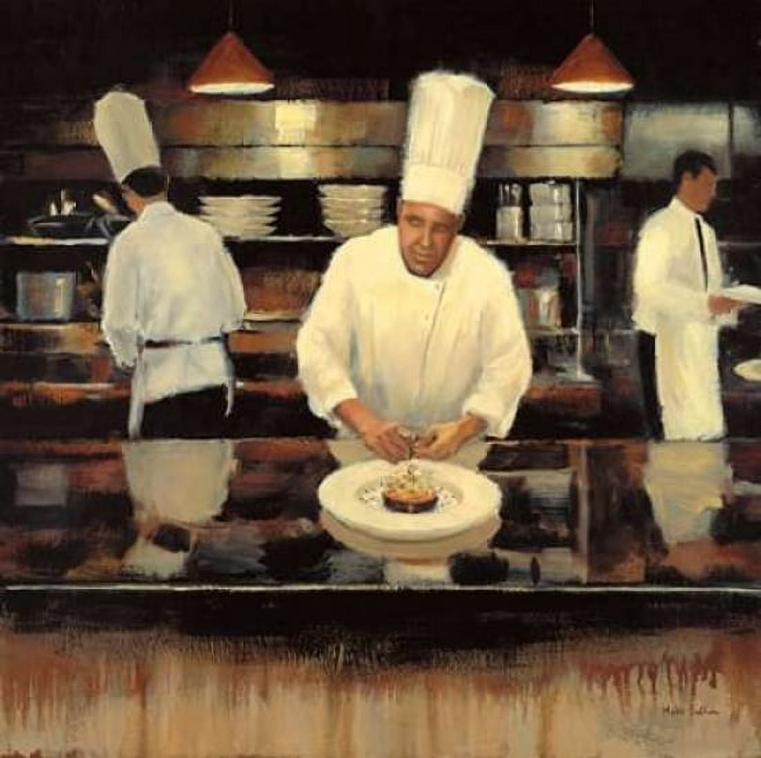 Brasserie Cuisine Canvas Art - Myles Sullivan (24 x 24)