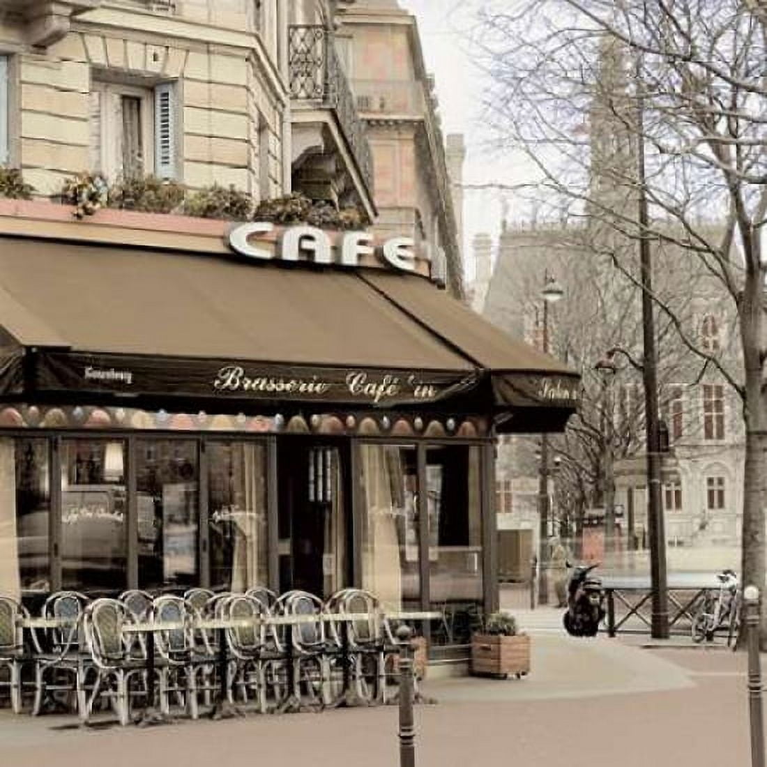 Brasserie Paris - 1 Canvas Art - Alan Blaustein (24 x 24)