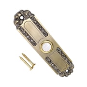 Brasses Outdoor Doorbell Button With Constant Glows LED Lighting Oversized Push Plate Various Weather Durability
