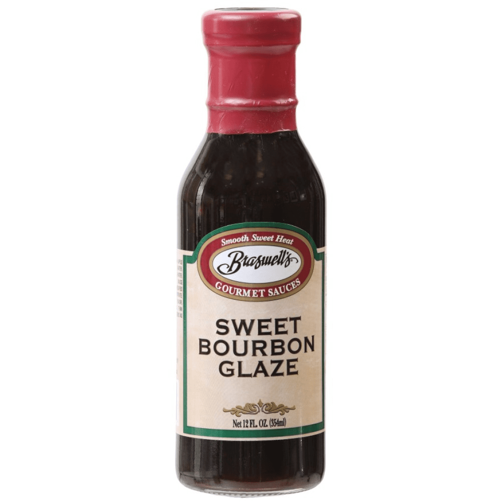 Braswell's Gourmet Sweet Bourbon Glaze, 12 fl oz [Pack of 6]