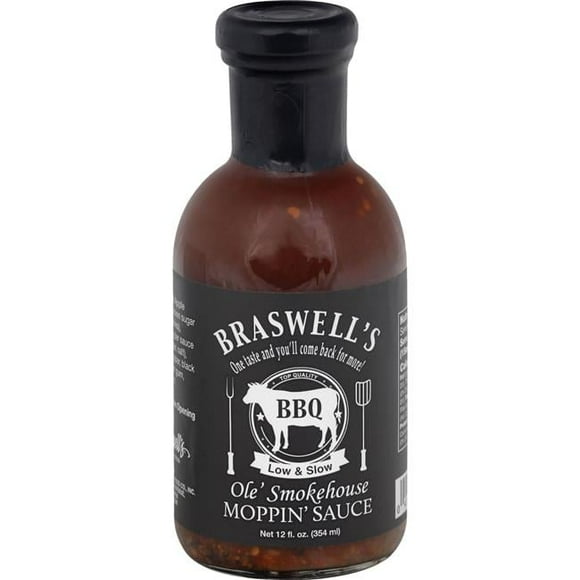 Braswell 319274 13.5 oz Smokehouse BBQ Sauce - Pack of 6