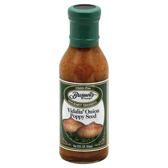 Braswell Dressing Vidalia Poppyseed 12 oz (Pack Of 6)