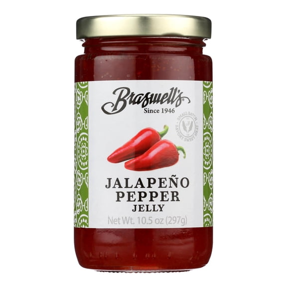 Braswell's Jalapeno Pepper Jelly - 10.5 OZ - Case of 6